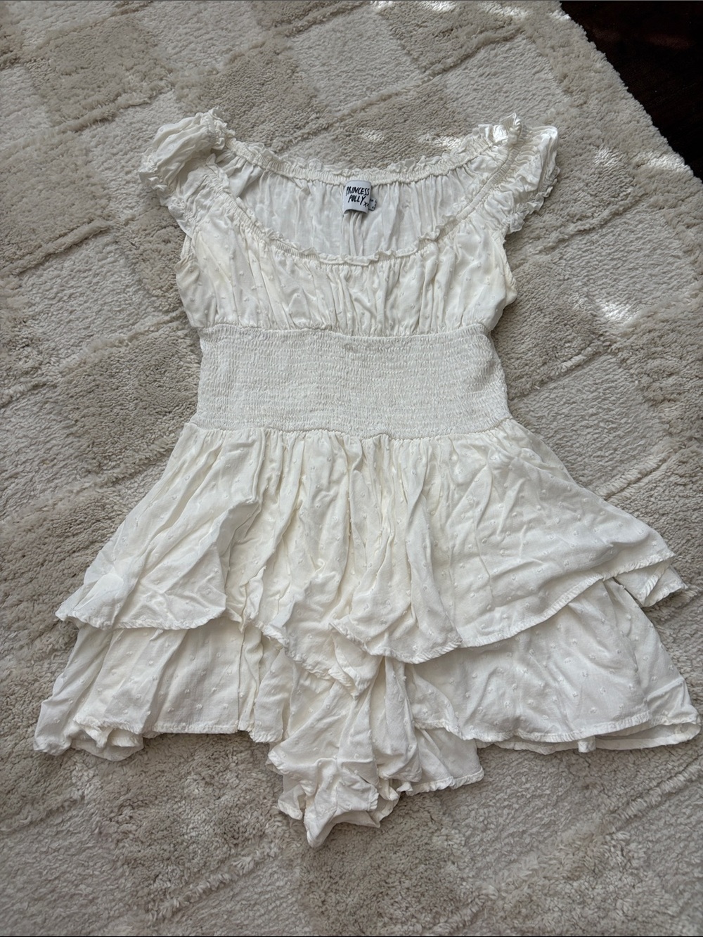Princess Polly The Love Galore Romper White